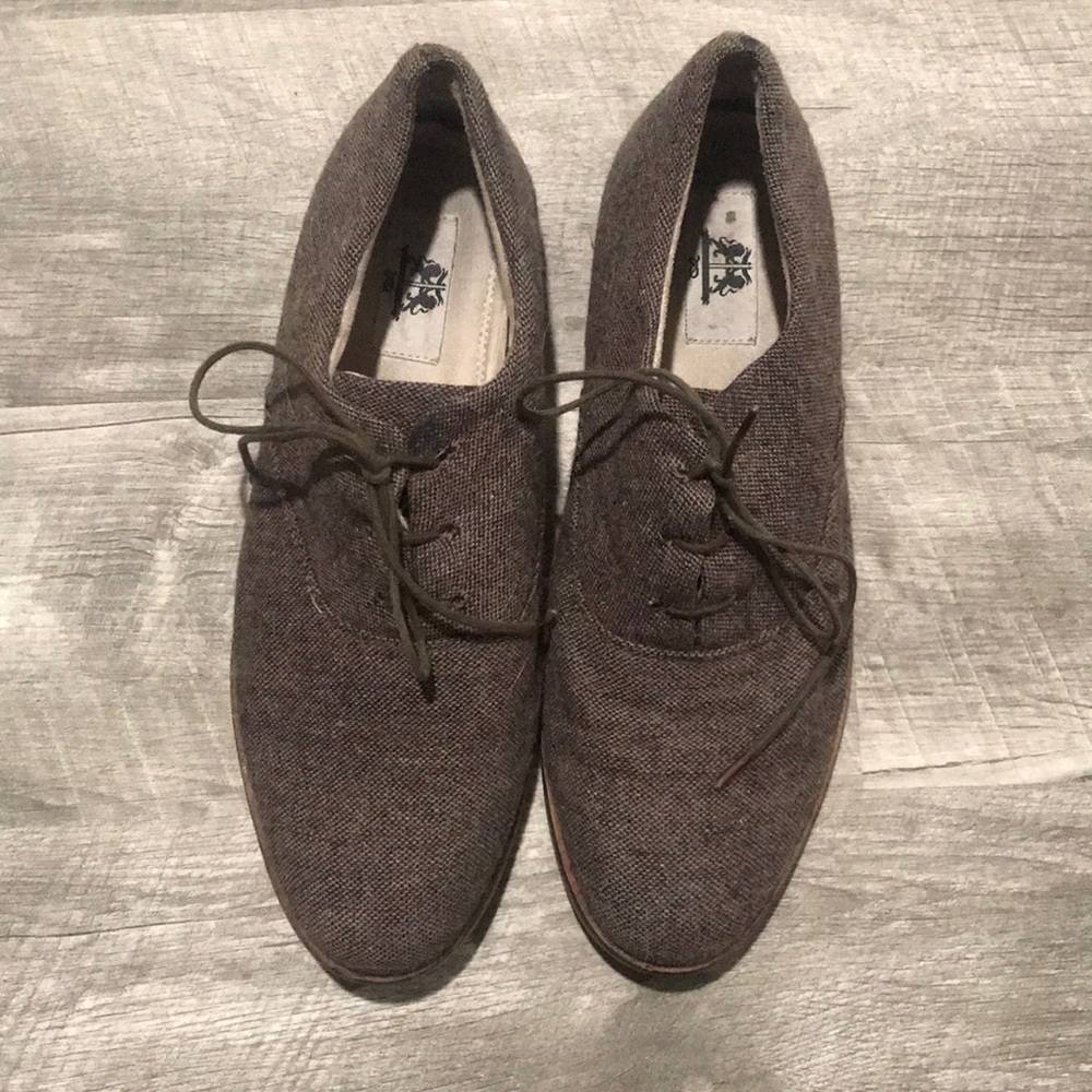 Tweed Oxfords